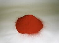 Raw PQQ is a red powder