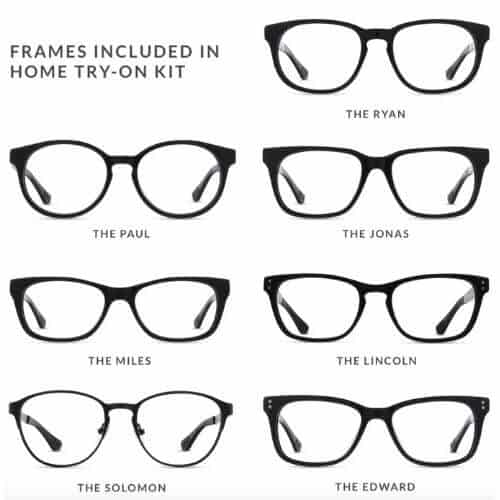 Jonas Paul Kids Blue Light Glasses examples