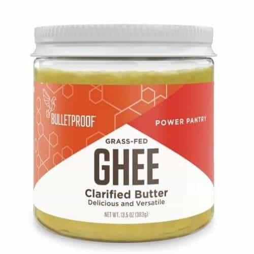 Jar of Bulletproof grass-fed ghee