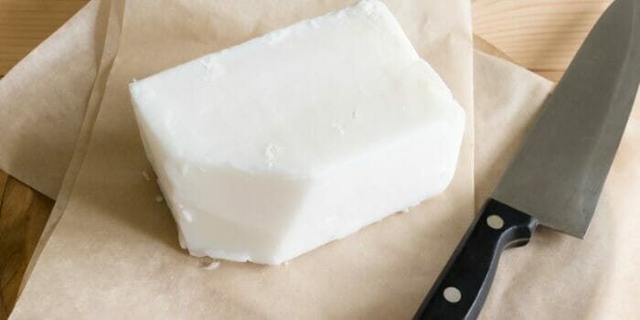 Slab of beef tallow