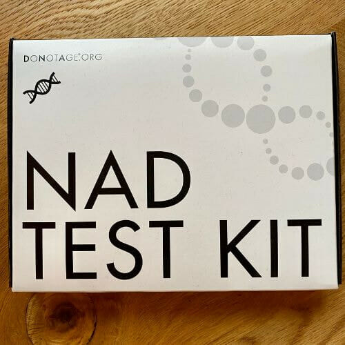 DoNotAge NAD Test Kit box