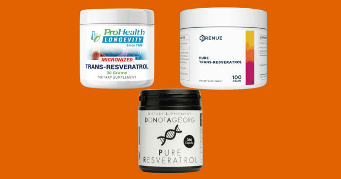 Three Top Resveratrol Supplement Brands