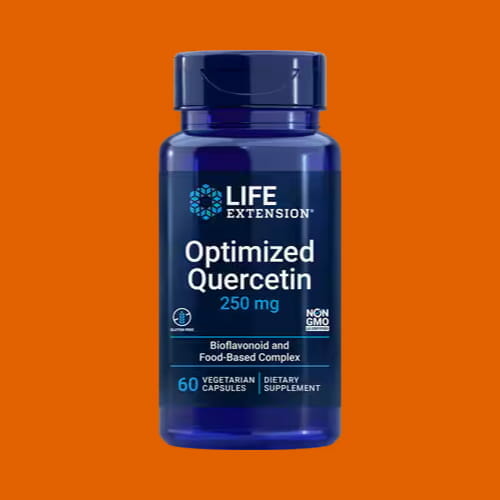 Bottle of Life Extension Optimized Quercetin