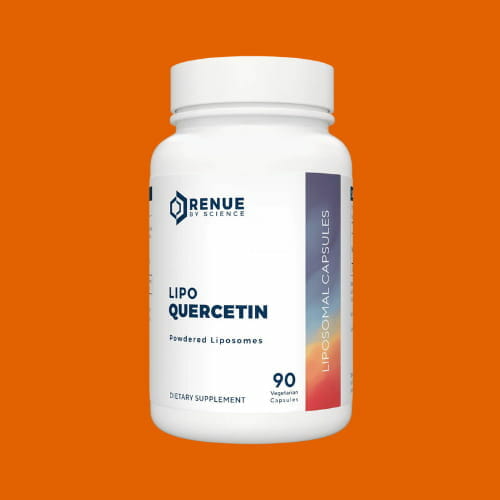 Bottle of Renue by Science Lipo-Quercetin Supplement